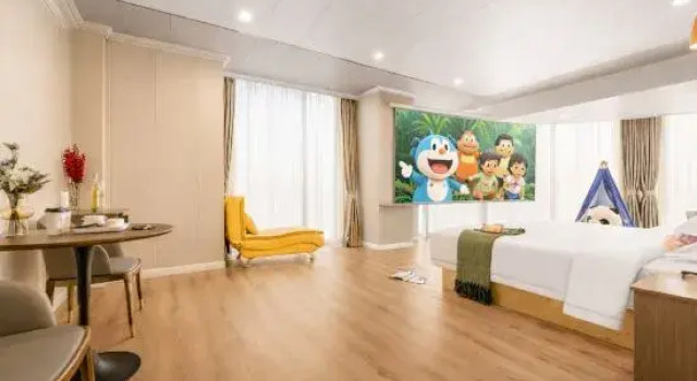 Семейный люкс Xuancheng Fenglai Hotel (Wanling Lake Scenic Area Wanda Plaza)