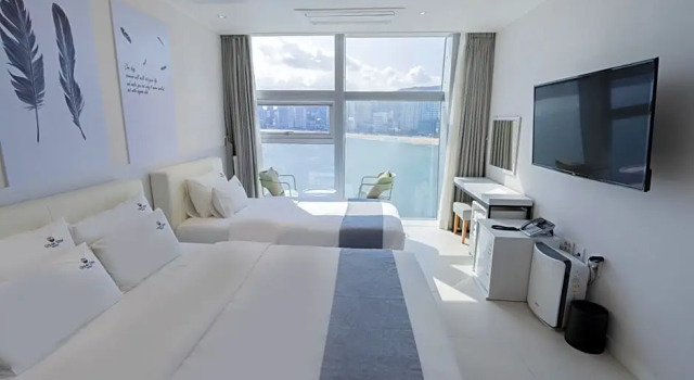 Двухместный номер Deluxe с видом на море Gray 193 Hotel