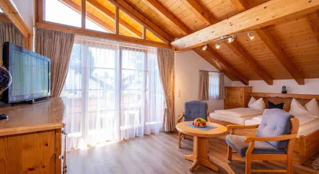Двухместный номер Comfort с видом на горы Aparthotel Werdenfels
