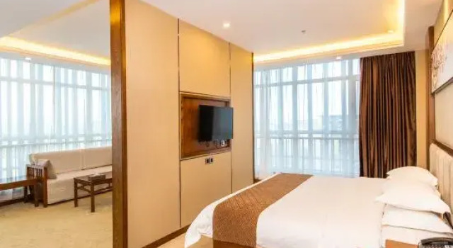 Люкс Deluxe с видом на море Penglai Wonderland Marriott Hotel