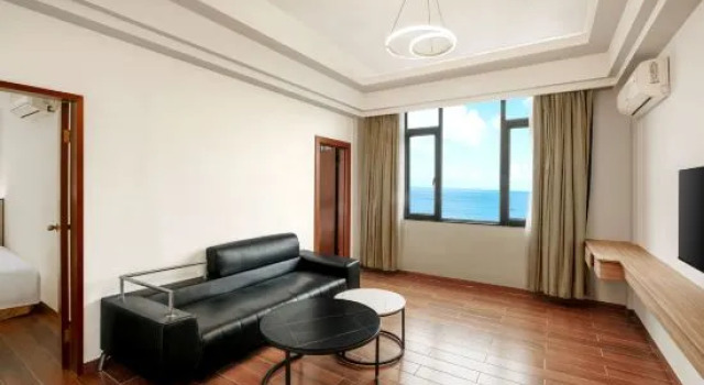 Семейный люкс с 2 комнатами с видом на море Jinkaixuan Hotel