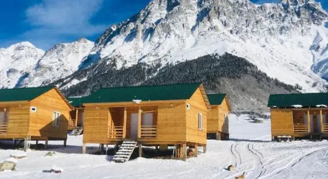 Номер Deluxe Ushba Cottages