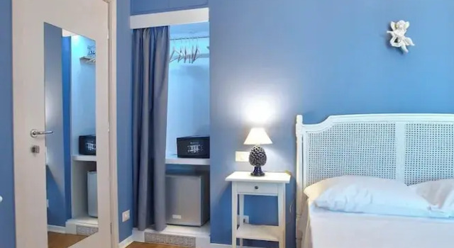 Deluxe dobbelt værelse med altan med byudsigt B&B del Corso