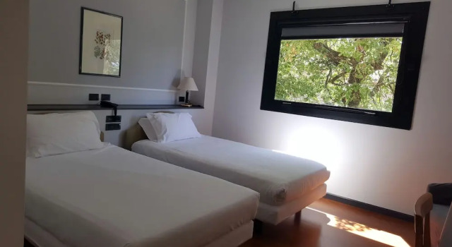 Comfort Twin room with courtyard view Hotel Mamiani