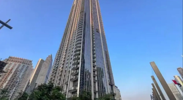 Burj Khalifa & Fountain View | Living & Bedroom, Забронировать Апартаменты/квартира Дубай Эмират Дубай, рядом с Дубайский аквариум