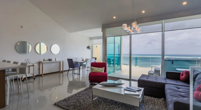 Standard Familie Zimmer 3 Zimmer Penthouse mit Meerblick Blue Residences
