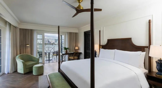 Двухместный люкс Prestige c 1 комнатой с балконом и oceanfront Sofitel Legend Casco Viejo, Panama City