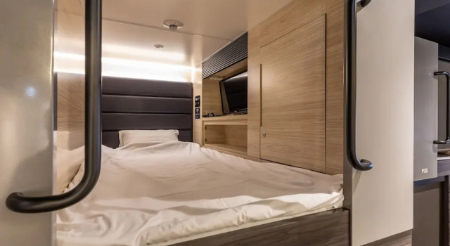 Мужская капсула Tabist CapsuleHotel APODS Himeji Station