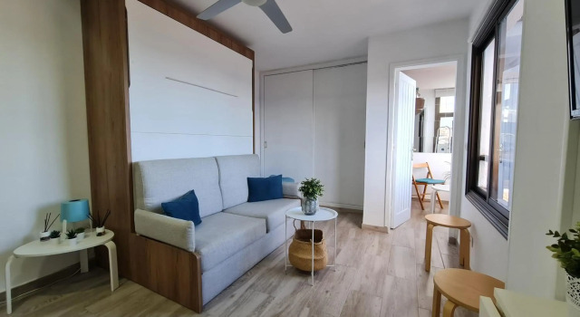 Acogedor estudio en Candelaria en primera línea de mar