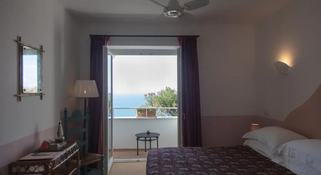 Standard dublă cameră cu balcon și cu vedere la mare Il Capri Hotel