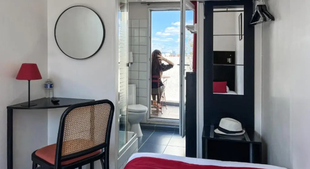 Одноместный номер Standard Hôtel Biskui