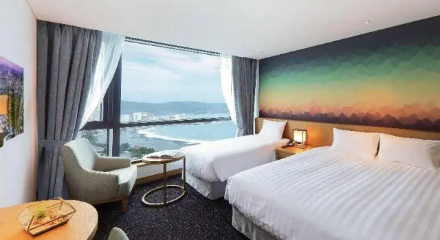Habitación doble familiar Estándar frente al océano Mercure Ambassador Ulsan