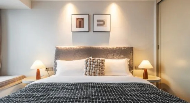 Люкс с 2 комнатами Chengdu Laien holiday Suite Apartment