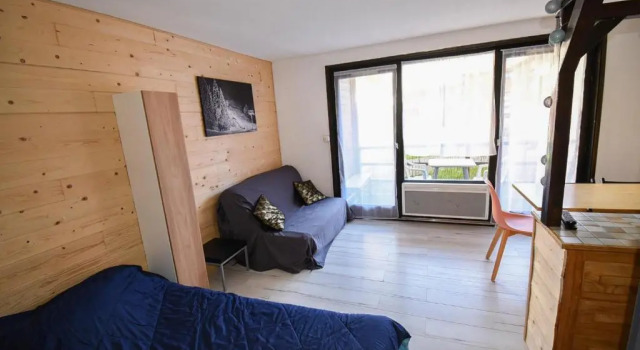 Relai S11 Grand et lumineux studio avec coin montagne 4-6 pers, 30m des pistes, grand balcon, DRAPS NON COMPRIS, Забронировать Апартаменты/квартира Отели Порта дю Солей с парковкой, Парковка
