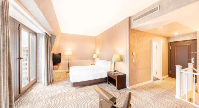 Dome View Double Duplex Suite Hilton Berlin