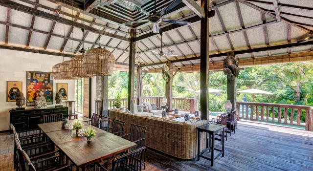 Secluded Wooden Villa, 3 BR, Canggu With Staff, Rezervovat Hotel Hotely v Bali s bazénem, Bazén