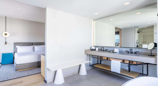 Двухместный люкс Premium с балконом The Shay, a Destination by Hyatt