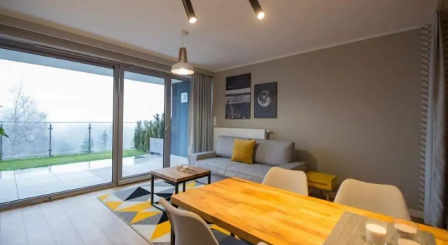 Апартаменты с балконом и с красивым видом из окна Apartament Na Urlop - Wisła Bukowa Góra - Apartamenty z widokiem na panoramę Wisły