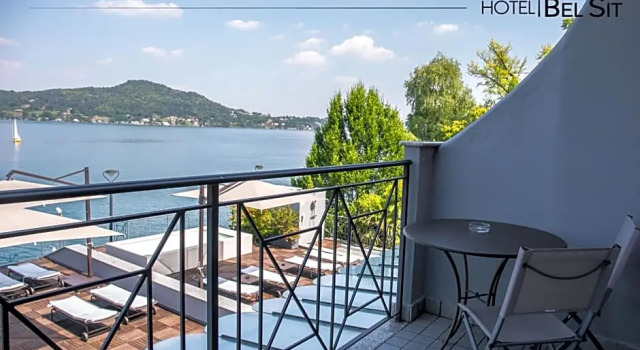 Одноместный номер Standard с видом на озеро Hotel Bel Sit