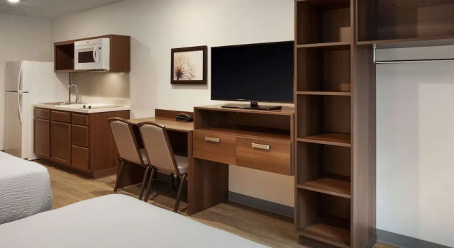 Четырёхместная студия Standard WoodSpring Suites Washington DC Northeast Greenbelt