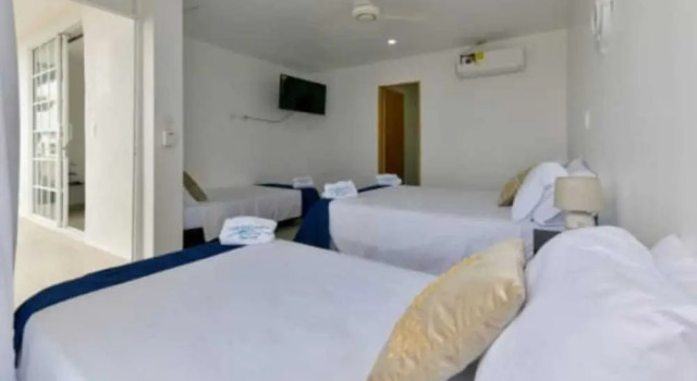 Четырёхместный номер Comfort Alojamiento Turístico Verano Azul San Andrés