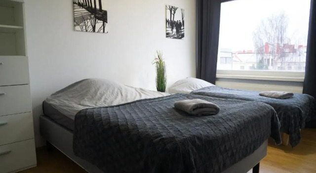 4-room apartment. Oulu city center, Prenota Appartamento Hotel a Oulu con parcheggio, Parcheggio