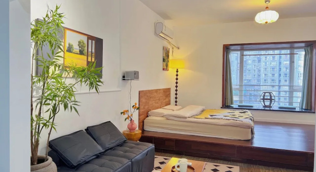 Номер Comfort Chongqing Justom Family Serviced Apartments 1