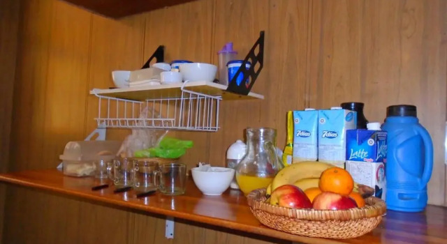 Кровать в общем номере San Juan Hostel