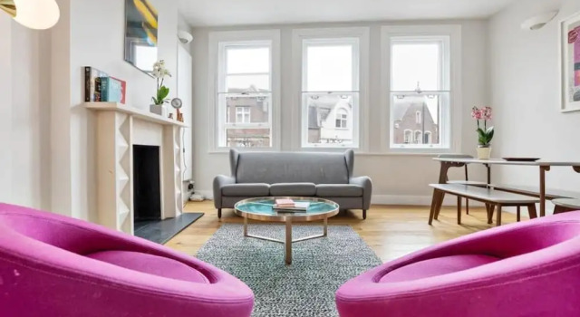 Modern & Chic 2bed Hampstead Duplex 1 min to Tube