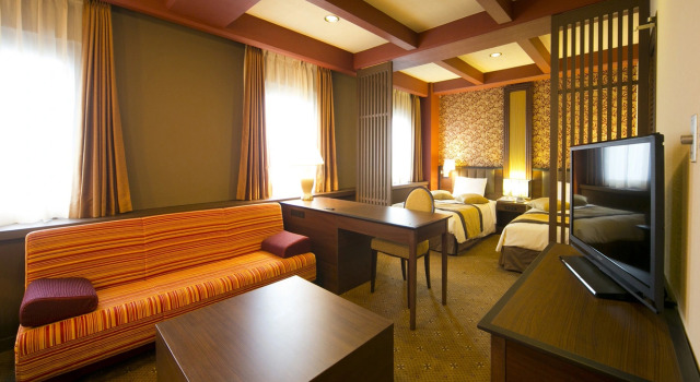Трёхместный номер Standard Hotel Pearl City Akita Kawabata