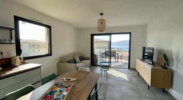 Superbe T3 Neuf Vue Mer, Varaa Huoneisto Propriano 