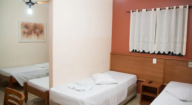 Четырёхместный номер Standard Hotel São Marcos Orlândia SP