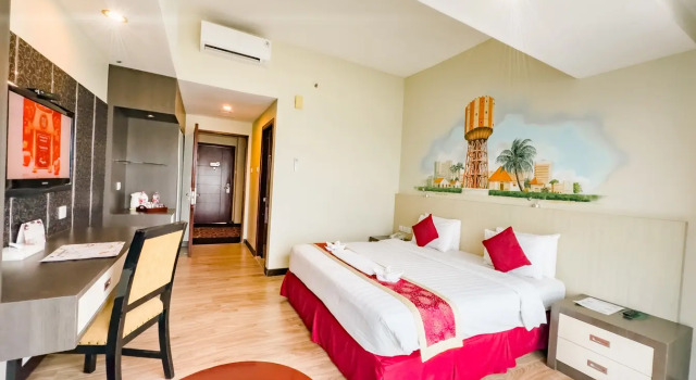 Номер Deluxe Hermes Palace Hotel Medan