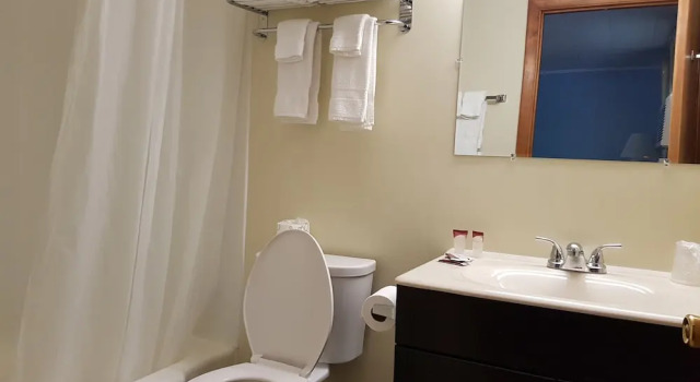 Номер Standard с видом на реку Franconia Notch Motel