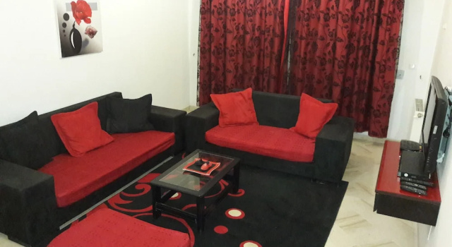 Bahçe manzaralı Balkonlu 1 yatak odası Standart daire Imavac Appartements