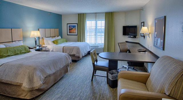Четырёхместный люкс Candlewood Suites Fargo-North Dakota State University by IHG