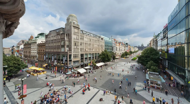 Habitación doble Estándar con vista a la ciudad Prague Inn
