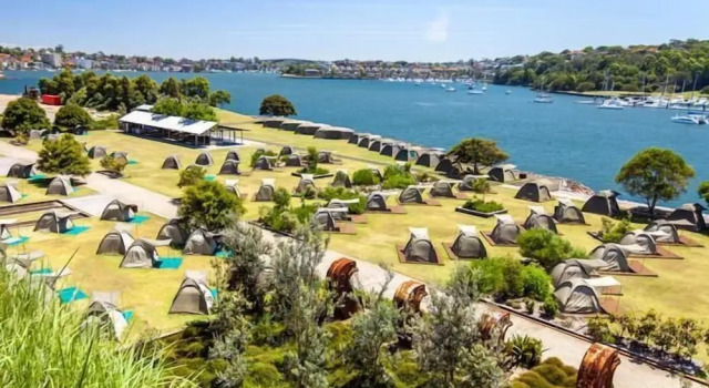 Место под палатку Cockatoo Island Accommodation