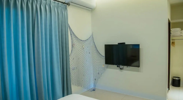 Luxo Quádruplo quarto varanda Mysig