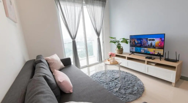 Апартаменты с видом на озеро Apartment at Old Klang Road Mid Valley Mall