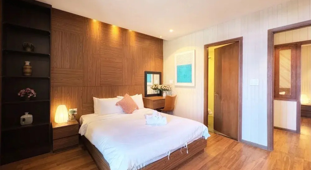 Апартаменты Luxury с 2 комнатами с видом на город 9Trip Stay in Dalat Center Residence - 4 Star Service Apartment