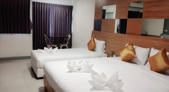 Трёхместный номер Deluxe The Greenery central suite & hotel