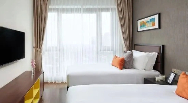 Люкс Deluxe Oakwood Apartments Yangzhou