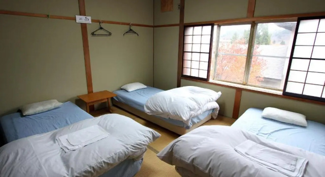 Трёхместный номер Japanese-Style Towadako Backpackers