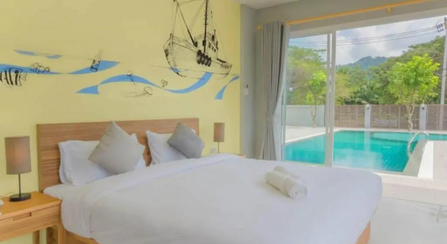 Двухместный номер Deluxe с видом на бассейн Ao Nang Miti Resort