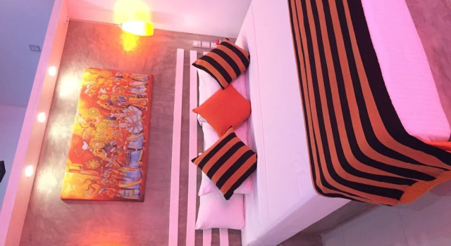 Номер Deluxe с балконом и с видом на сад Villa Dominikku
