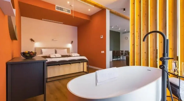 Коттедж Deluxe Apartment hotel Kundzuli