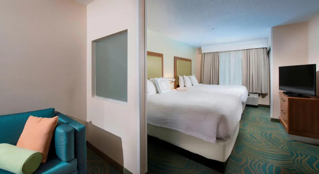 Четырёхместный люкс SpringHill Suites by Marriott Atlanta Alpharetta
