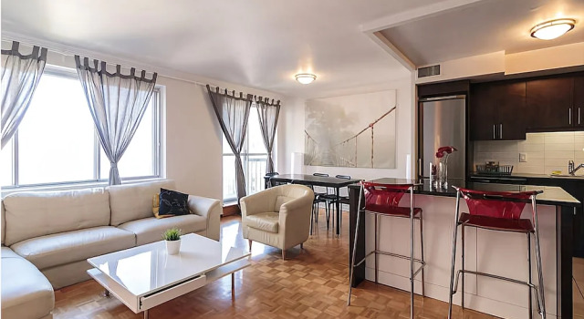 Pristine 2BR with gym in Posh Downtown, Rezervovat Hotel Montreal Quebec