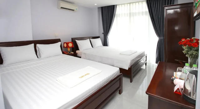Номер Deluxe Nhatrang Cozy Hotel